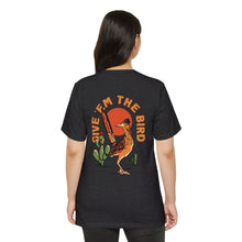 Load image into Gallery viewer, Give 'Em The Bird - Back Logo - Unisex Recycled Organic T-Shirt