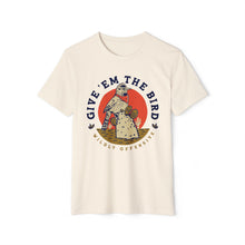 Load image into Gallery viewer, Give 'Em The Bird - Unisex Recycled Organic T-Shirt