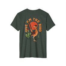 Load image into Gallery viewer, Give 'Em The Bird - Back Logo - Unisex Recycled Organic T-Shirt