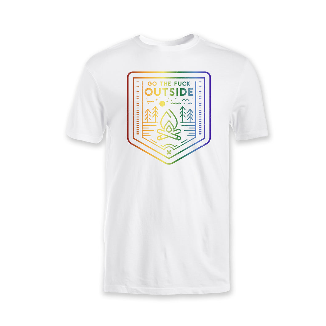 Rainbow Classic Badge T-Shirt